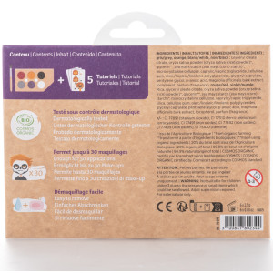 Palette de Déguisement enfant BIO 6 fards "Monde des horreurs"