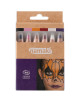 Kit Crayons de maquillage enfant BIO "Mondes des Horreurs" (x6)