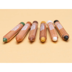 Kit Crayons de maquillage BIO "Vie Sauvage" (x6) Nakami