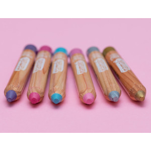 Kit Crayons de maquillage enfant BIO "Mondes Enchantés" (x6) Namaki
