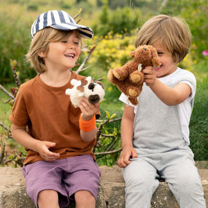 Peluche Stacy le Labdradoodle en boîte cadeau (17 cm) BT Chaps