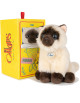 Peluche Eddie le Siamois en boîte cadeau (17 cm)