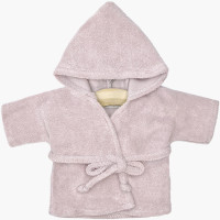 Babies - Peignoir en molleton pour poupon Babies "Pétale"