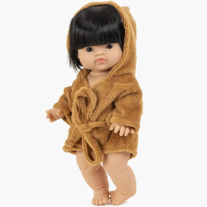 Peignoir en molleton "Camel" pour poupon Gordis 
