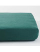 Drap housse 60x120 en coton bio "Eucalyptus"