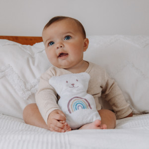 Ourson thérapeutique "Girafe Beige" Beke Bobo