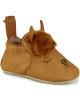 Chaussons bébé en cuir My Blublu "Alpaga"