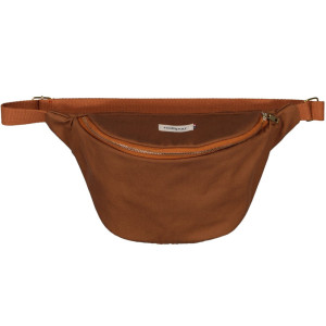 Sac banane à langer en coton "Noisette" Mellipou