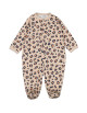 Pyjama avec pieds Bébé en coton bio Baker "Léopard"