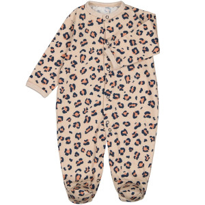 Pyjama avec pieds Bébé Baker "Léopard" Mellipou