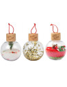 Boules de noël sensorielle Sound "Christmas" (x3)