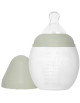 Biberon anti-colique en silicone BibRond (240ml) "Sauge"