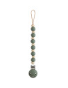 Attache tétine en perles de silicone Luna "Dried Thyme"