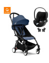  Poussette YOYO³ Cadre noir "Air France" 6+ + Cybex Cloud T i-SIZE PLUS