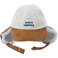 Chapka bébé en velours Erika "Petite Crapule" (9-18 mois)