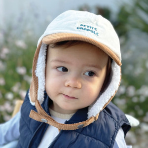Chapka bébé en velours Erika "Petite Crapule" (9-18 mois)  Milinane