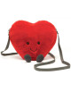 Sac à main en peluche Amuseables "Coeur Rouge"