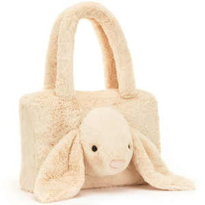 Sac Tote Bag enfant en peluche "Smudge Lapin" Jellycat