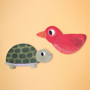 Puzzle enfant réversible "I Love my Pets" (3 ans et +) Londji