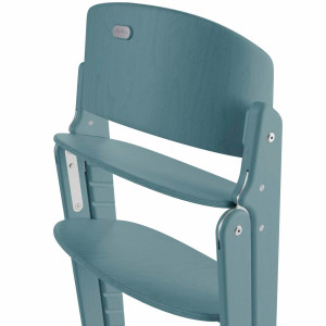 Chaise Haute évolutive en bois de hêtre Click & Fold "Stone Blue" Cybex