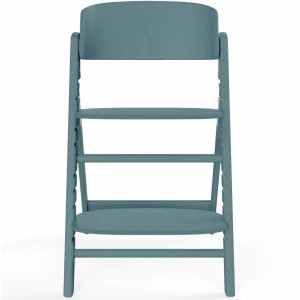 Chaise Haute évolutive en bois de hêtre Click & Fold "Stone Blue" Cybex