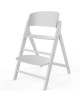 Chaise Haute bébé évolutive en bois Click & Fold "All White"
