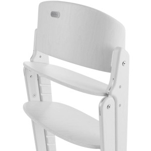 Chaise Haute évolutive en bois de hêtre Click & Fold "All White"