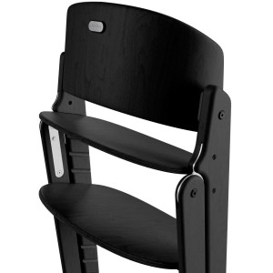 Chaise Haute évolutive en bois de hêtre Click & Fold "Stunning Black"