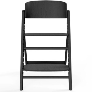 Chaise Haute évolutive en bois de hêtre Click & Fold "Stunning Black"