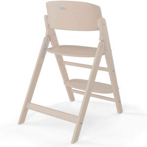 Chaise Haute évolutive en bois de hêtre Click & Fold "All Natural"
