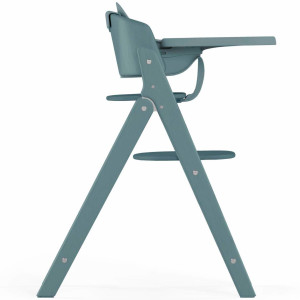 Chaise Haute évolutive 3-in-1 en bois Click & Fold "Stone Blue" Cybex