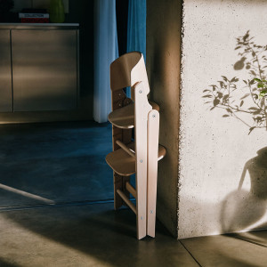 Chaise Haute évolutive 3-in-1 en bois Click & Fold "Stunning Black" Cybex
