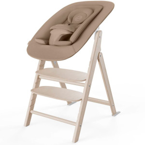 Chaise Haute évolutive bébé 4-in-1 en bois Click & Fold "All Natural" Cybex
