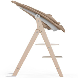 Chaise Haute évolutive bébé 4-in-1 en bois Click & Fold "All Natural" Cybex