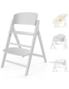Chaise Haute bébé évolutive en bois Click & Fold "All White" 4-in-1 