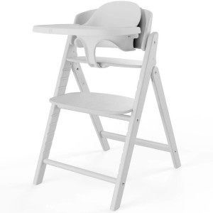 Chaise Haute évolutive bébé 4-in-1 en bois Click & Fold "All White" Cybex