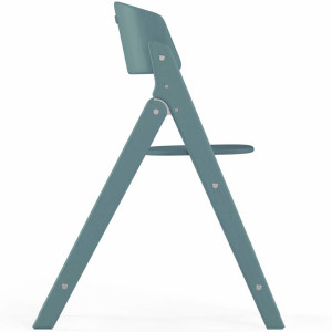 Chaise Haute évolutive bébé 4-in-1 en bois Click & Fold "Stone Blue" Cybex