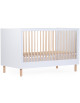 Lit bébé évolutif 70x140 en bois "Wonder White"