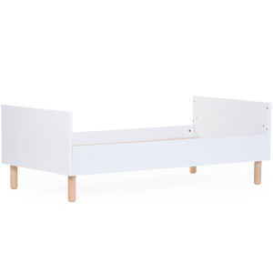 Lit bébé évolutif 70x140 en bois "Wonder White" Childhome