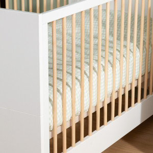 Lit bébé évolutif 70x140 en bois "Wonder White" Childhome