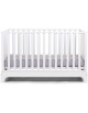 Lit bébé évolutif 70x140 en bois "Blanc"