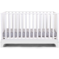 Lit bébé évolutif 70x140 en bois "Blanc"
