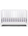 Lit bébé évolutif 70x140 en bois "Blanc"