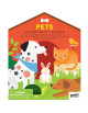 Livre de coloriage + Stickers "Animaux de companie" (4 ans et +)