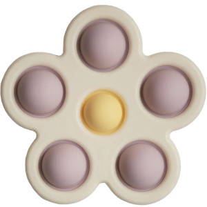 Jouet Pop It en silicone Fleur "Blush" (10 mois et +) Mushie