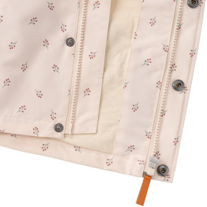 Veste enfant imperméable en PET recyclé "Berries" Fresk