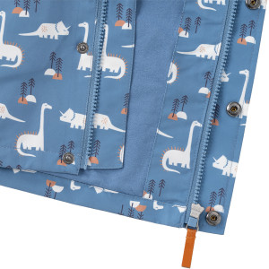 Veste enfant imperméable en PET recyclé "Dino" Fresk
