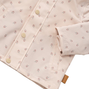 Veste enfant imperméable en PET recyclé "Berries" Fresk