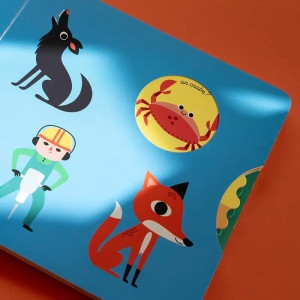 Livre en carton "Ca fait peur ou ça fait pas peur ?" (2 ans et +) d'Ingela P. Arrhenius Marcel & Joachim