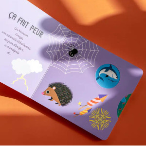Livre en carton "Ca fait peur ou ça fait pas peur ?" (2 ans et +) d'Ingela P. Arrhenius Marcel & Joachim